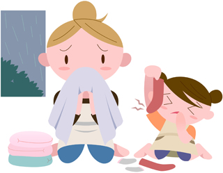 雨の日でも乾燥 雨の日でも乾燥